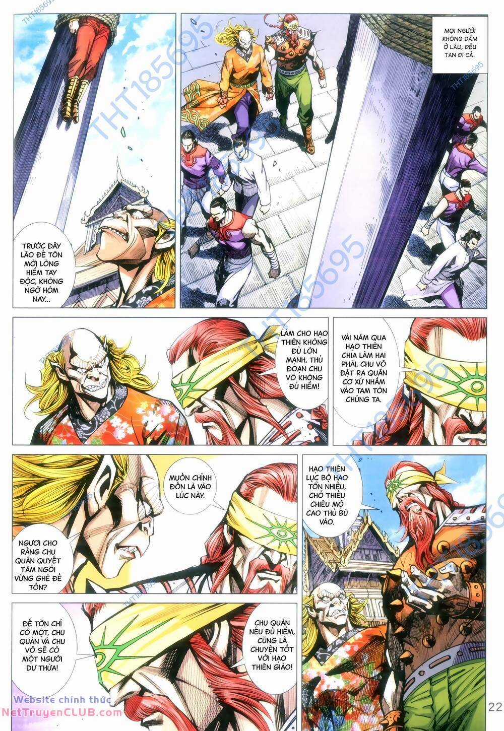 Long Hổ 5 Thế 3 Thế Cừu Chapter 95 trang 21