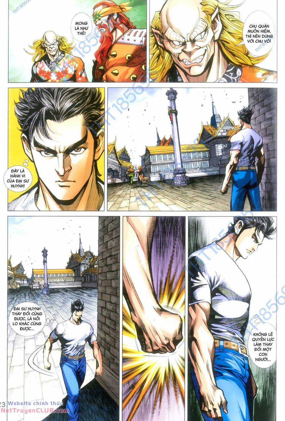 Long Hổ 5 Thế 3 Thế Cừu Chapter 95 trang 22