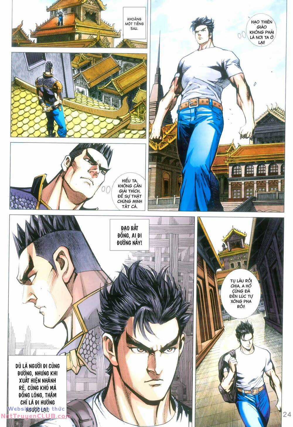 Long Hổ 5 Thế 3 Thế Cừu Chapter 95 trang 23