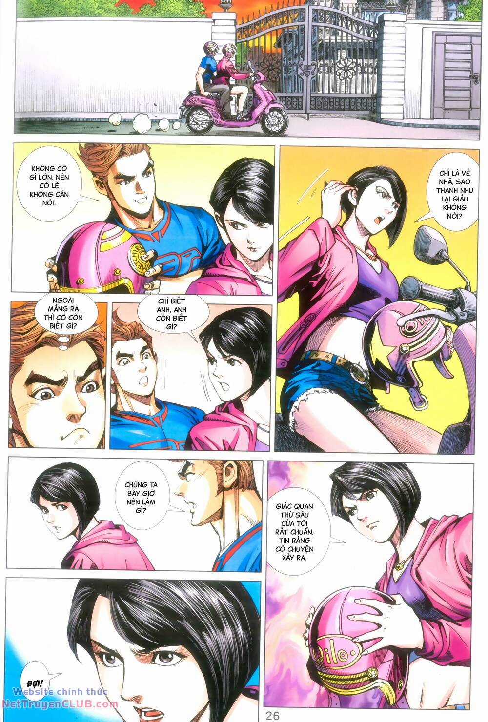 Long Hổ 5 Thế 3 Thế Cừu Chapter 95 trang 25