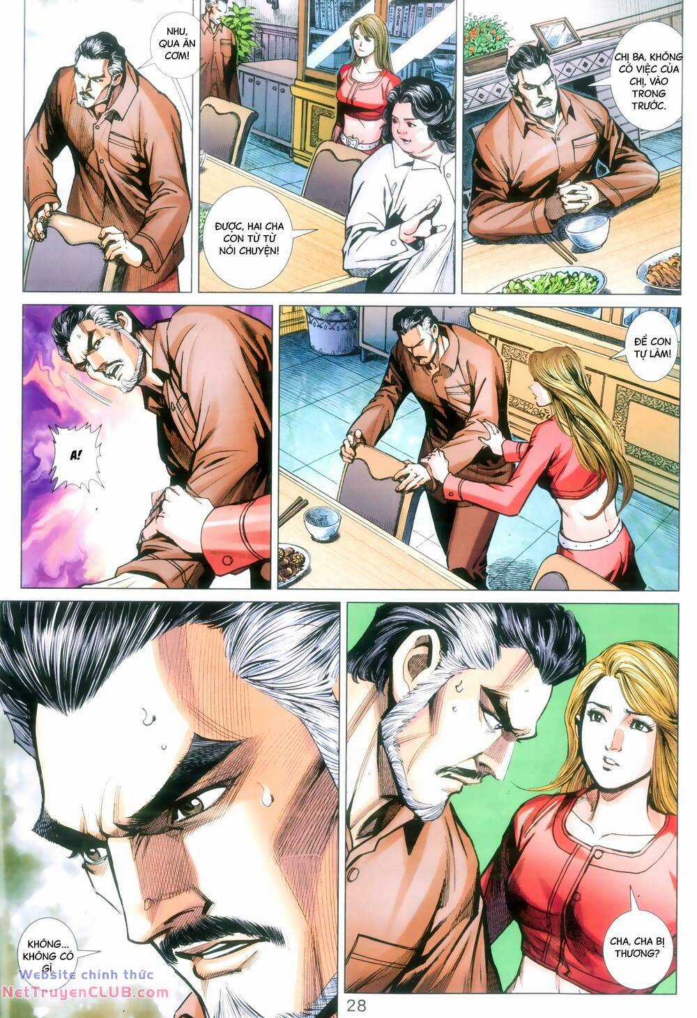 Long Hổ 5 Thế 3 Thế Cừu Chapter 95 trang 27