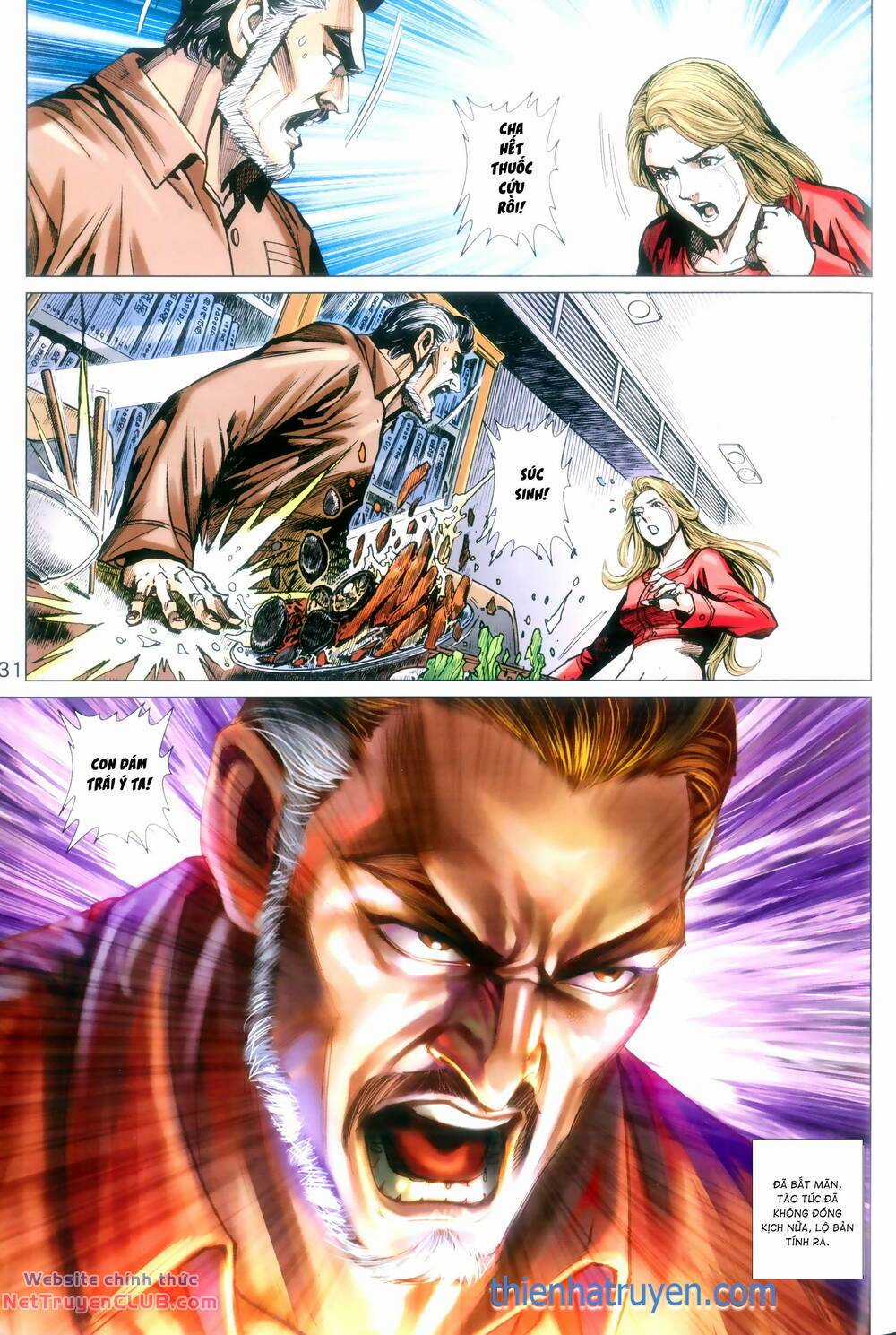 Long Hổ 5 Thế 3 Thế Cừu Chapter 95 trang 30