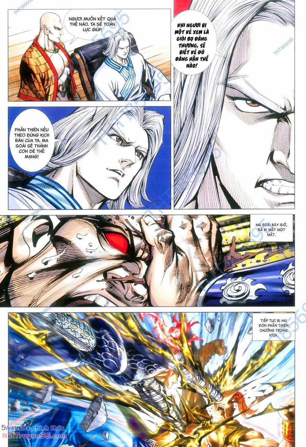 Long Hổ 5 Thế 3 Thế Cừu Chapter 95 trang 4