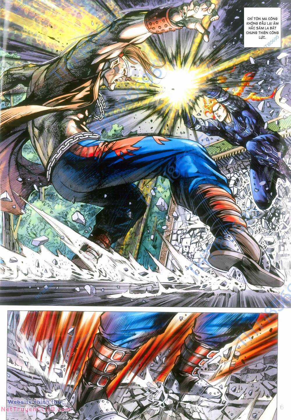 Long Hổ 5 Thế 3 Thế Cừu Chapter 95 trang 5