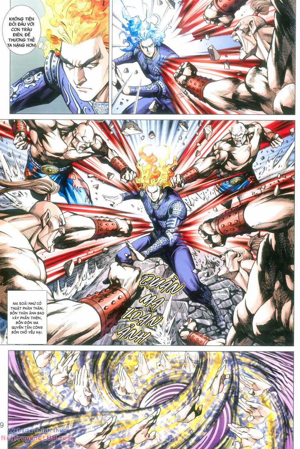 Long Hổ 5 Thế 3 Thế Cừu Chapter 95 trang 8