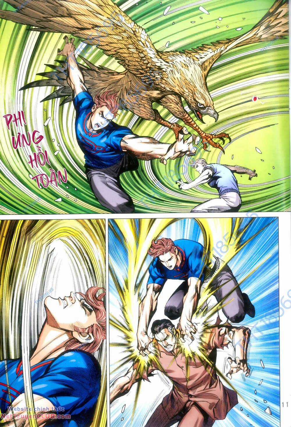 Long Hổ 5 Thế 3 Thế Cừu Chapter 96 trang 10