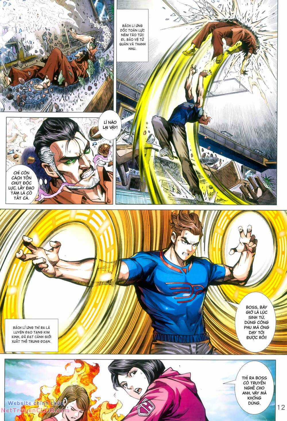 Long Hổ 5 Thế 3 Thế Cừu Chapter 96 trang 11