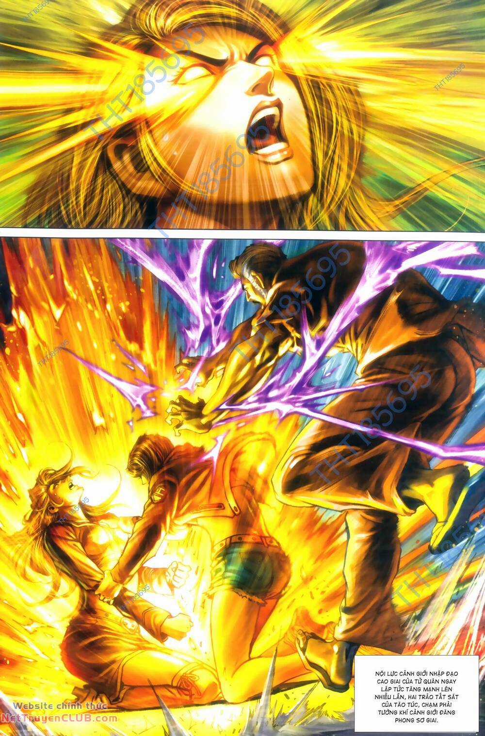 Long Hổ 5 Thế 3 Thế Cừu Chapter 96 trang 15