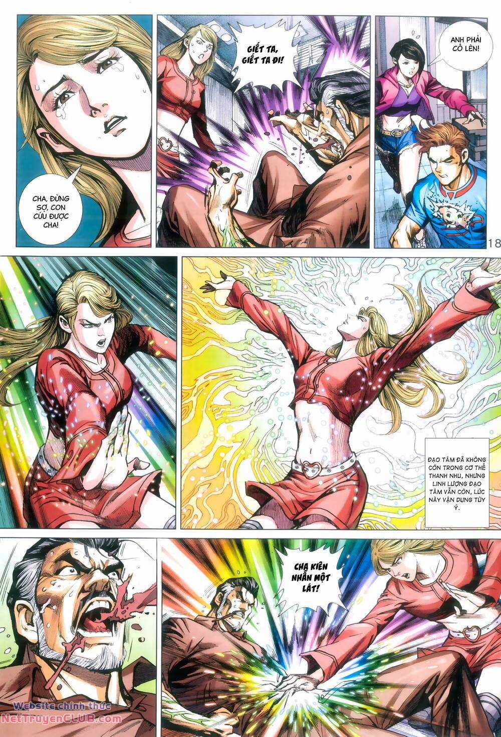 Long Hổ 5 Thế 3 Thế Cừu Chapter 96 trang 17