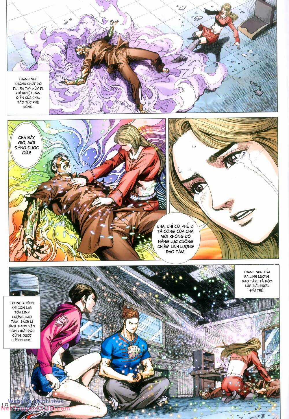 Long Hổ 5 Thế 3 Thế Cừu Chapter 96 trang 18