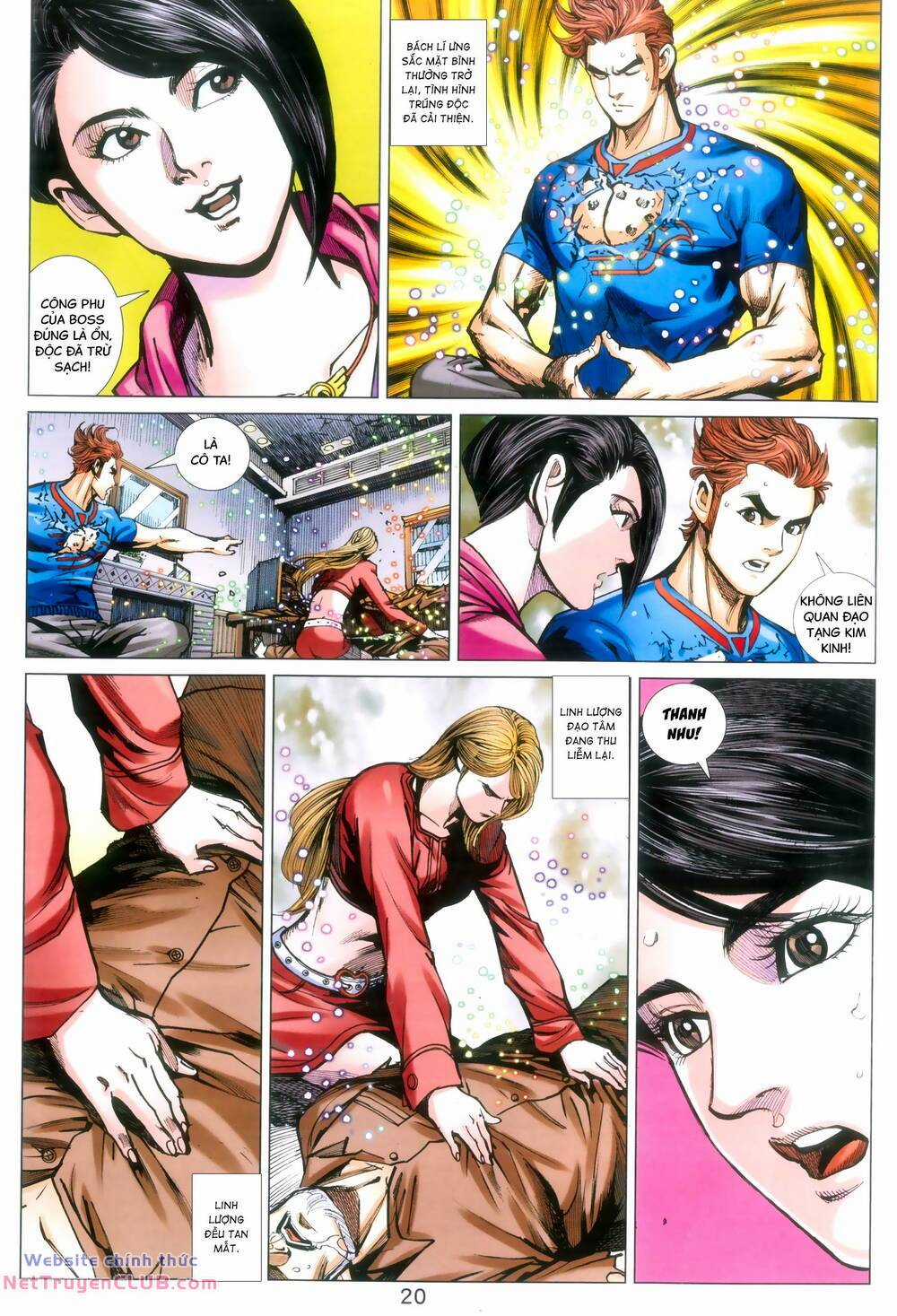 Long Hổ 5 Thế 3 Thế Cừu Chapter 96 trang 19