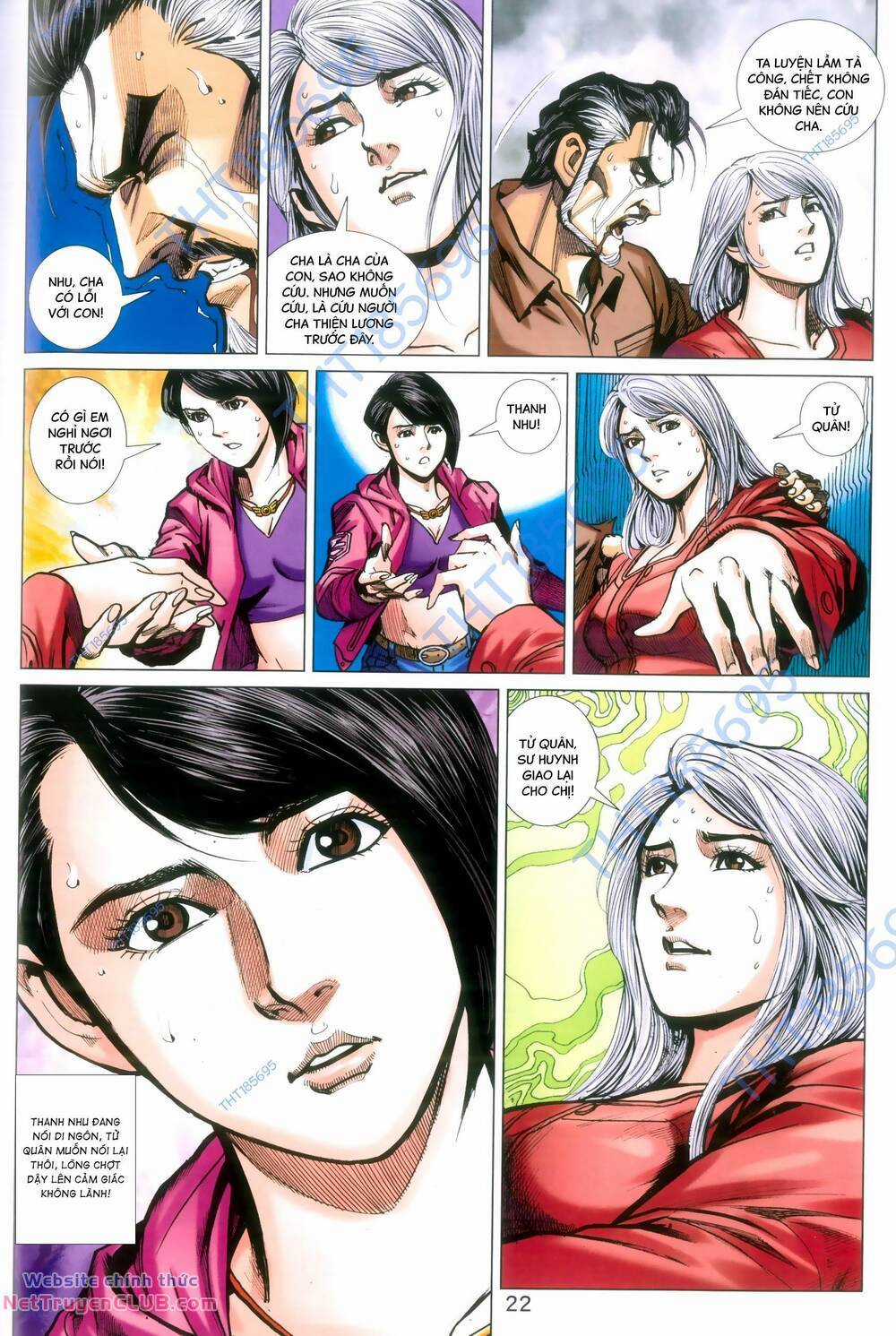 Long Hổ 5 Thế 3 Thế Cừu Chapter 96 trang 21