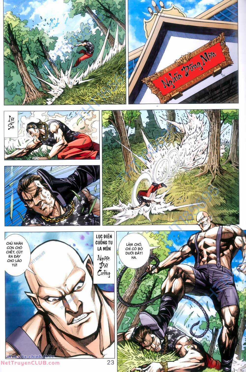 Long Hổ 5 Thế 3 Thế Cừu Chapter 96 trang 22