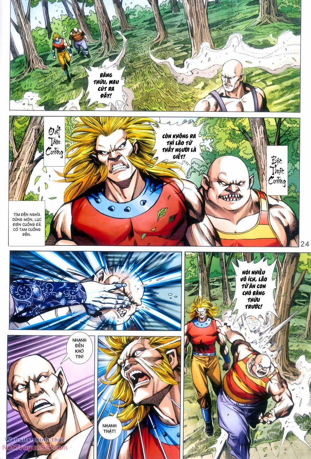 Long Hổ 5 Thế 3 Thế Cừu Chapter 96 trang 23