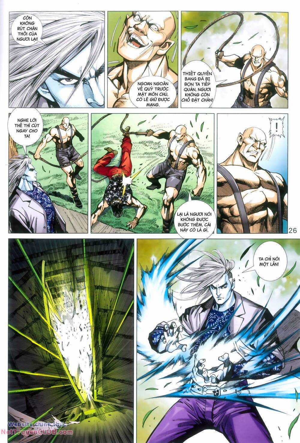 Long Hổ 5 Thế 3 Thế Cừu Chapter 96 trang 25