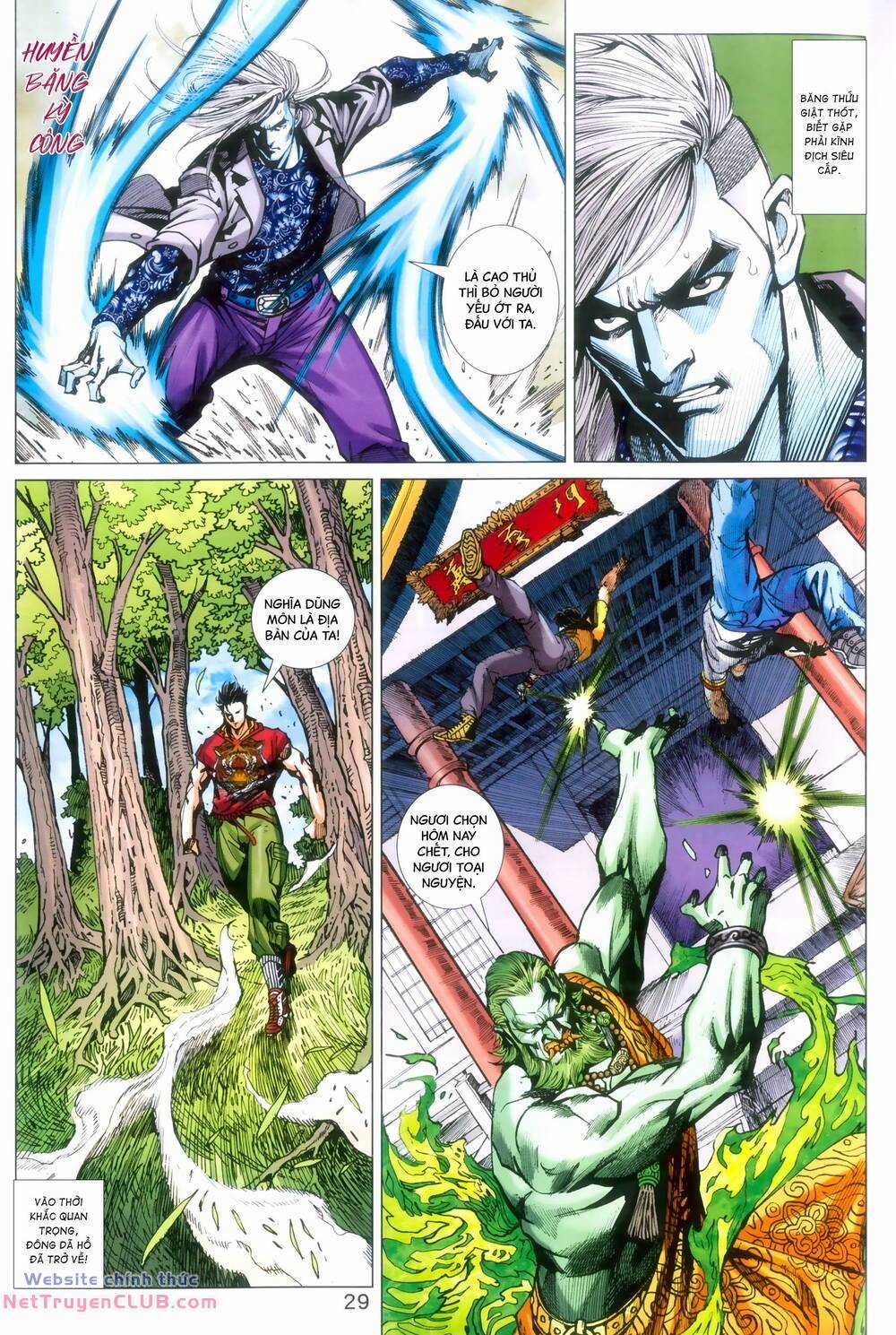 Long Hổ 5 Thế 3 Thế Cừu Chapter 96 trang 28