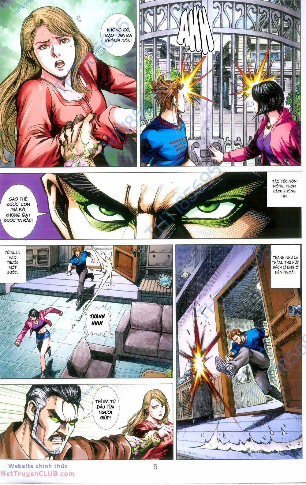 Long Hổ 5 Thế 3 Thế Cừu Chapter 96 trang 4