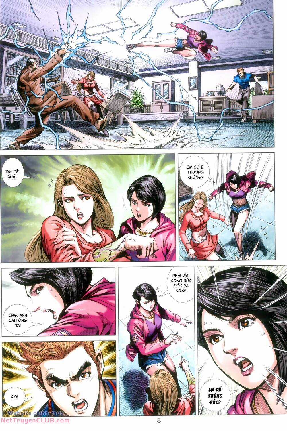 Long Hổ 5 Thế 3 Thế Cừu Chapter 96 trang 7