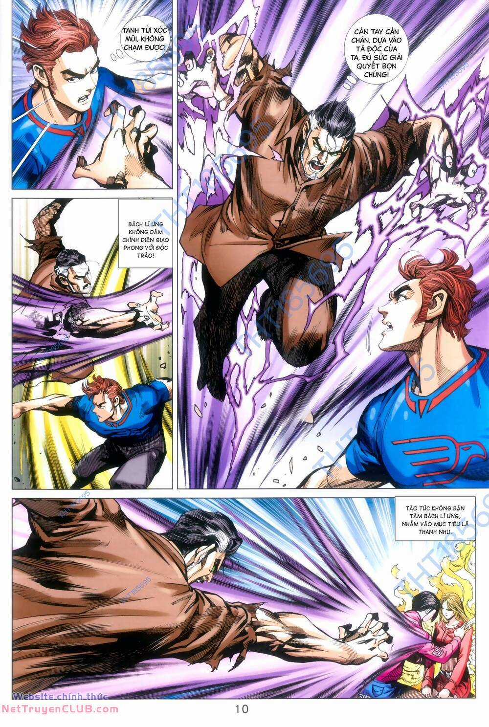 Long Hổ 5 Thế 3 Thế Cừu Chapter 96 trang 9