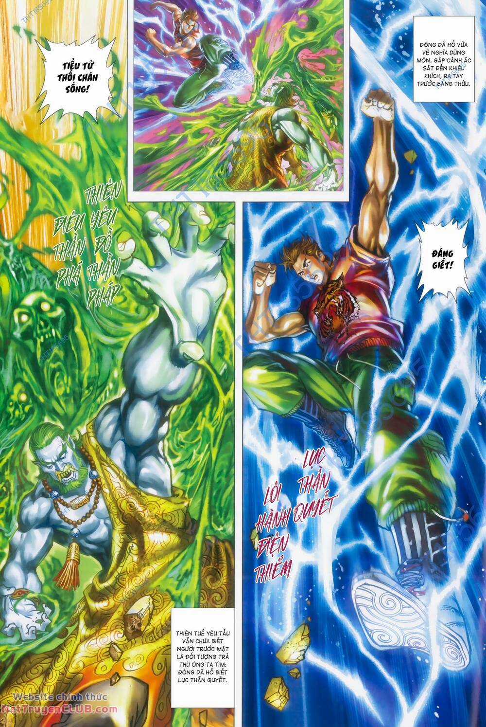 Long Hổ 5 Thế 3 Thế Cừu Chapter 97 trang 10