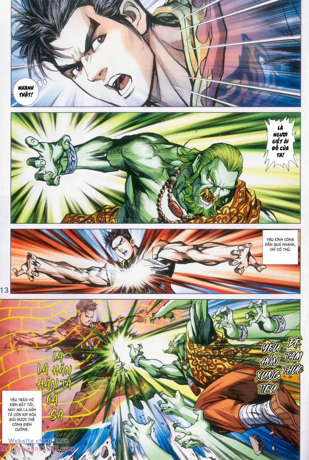 Long Hổ 5 Thế 3 Thế Cừu Chapter 97 trang 12