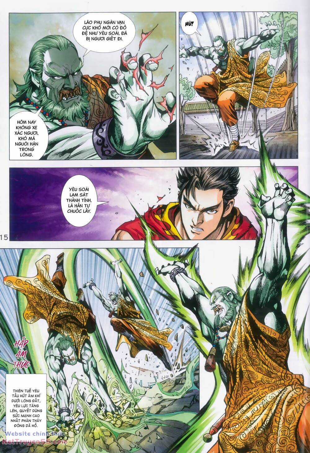 Long Hổ 5 Thế 3 Thế Cừu Chapter 97 trang 14