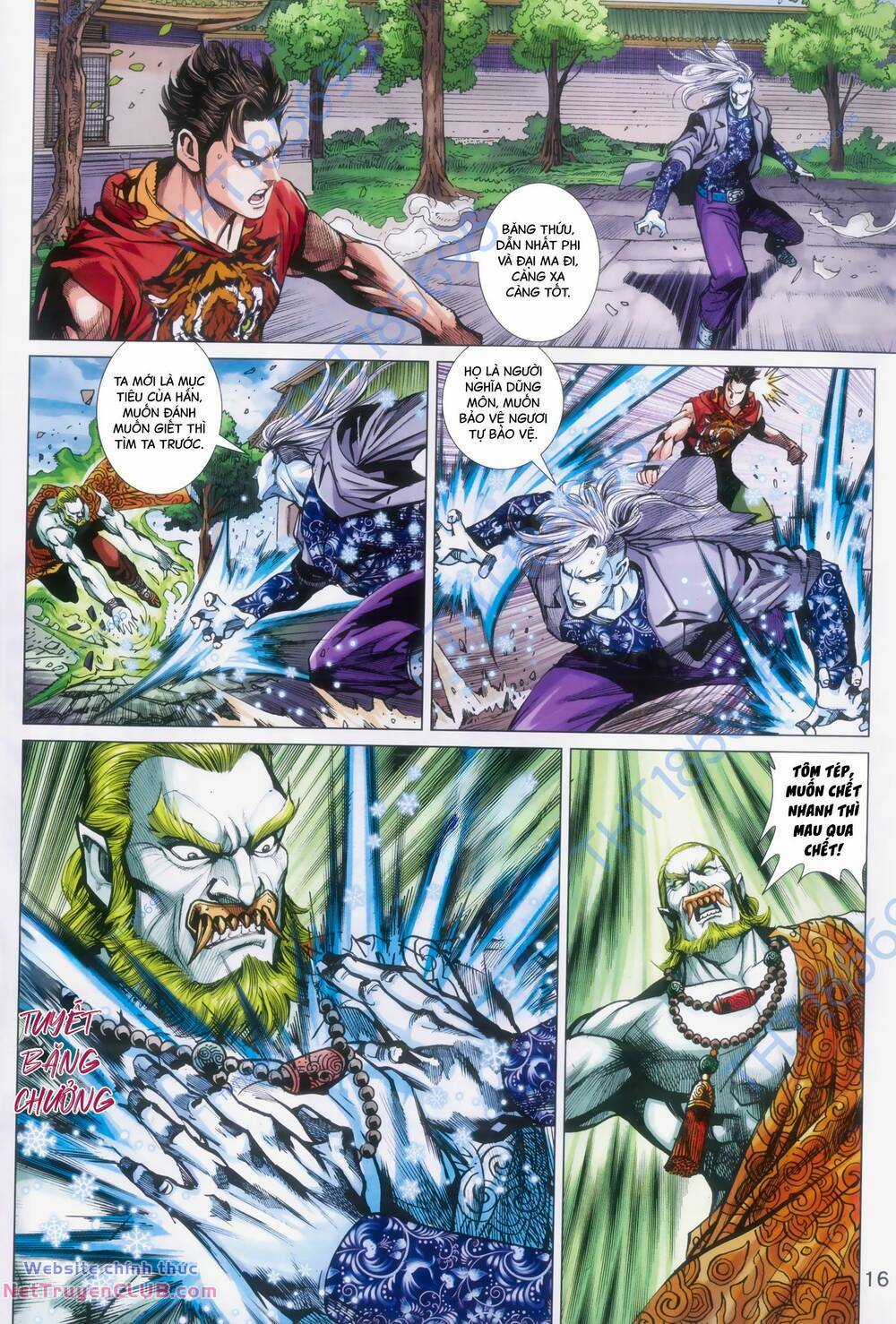 Long Hổ 5 Thế 3 Thế Cừu Chapter 97 trang 15