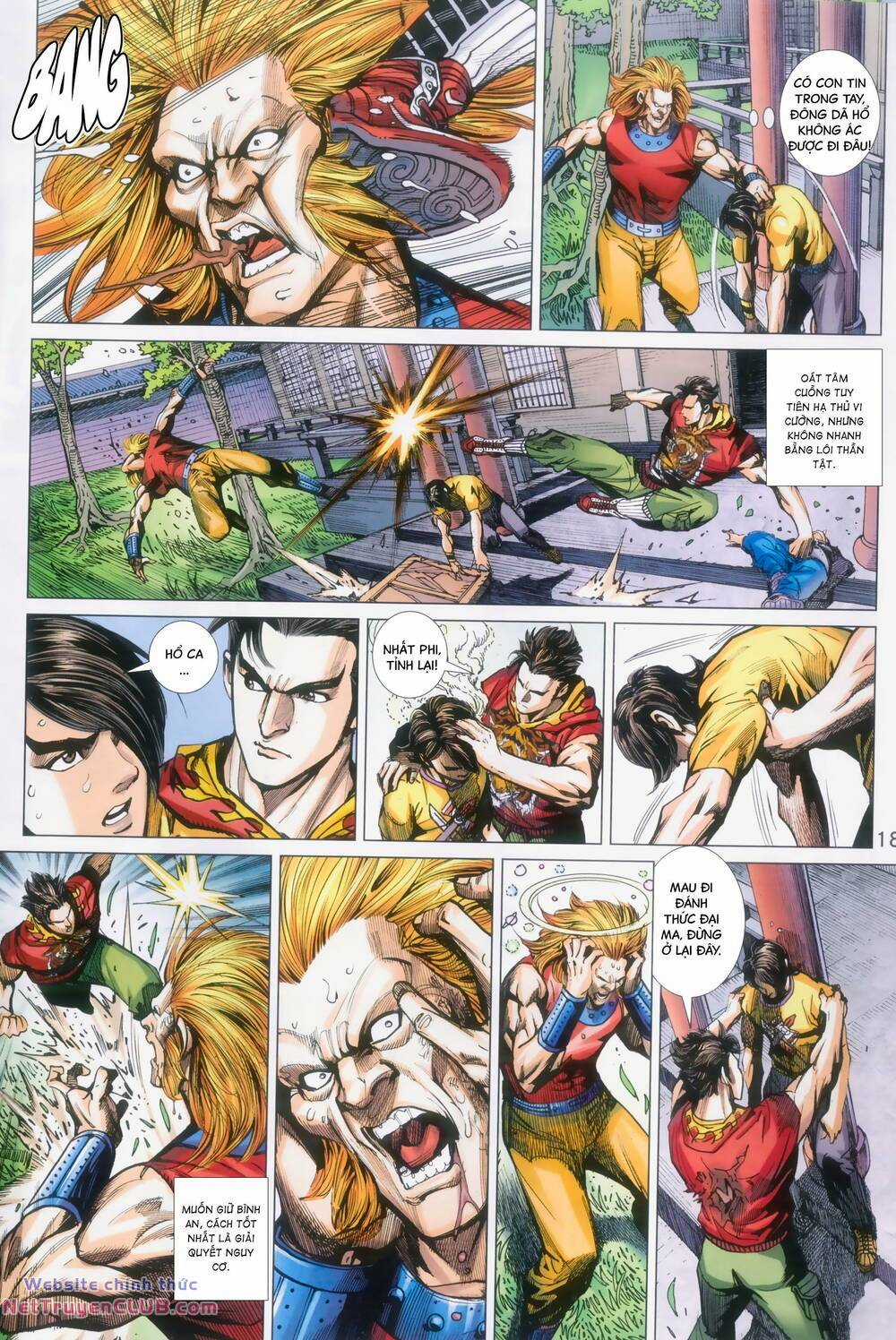 Long Hổ 5 Thế 3 Thế Cừu Chapter 97 trang 17