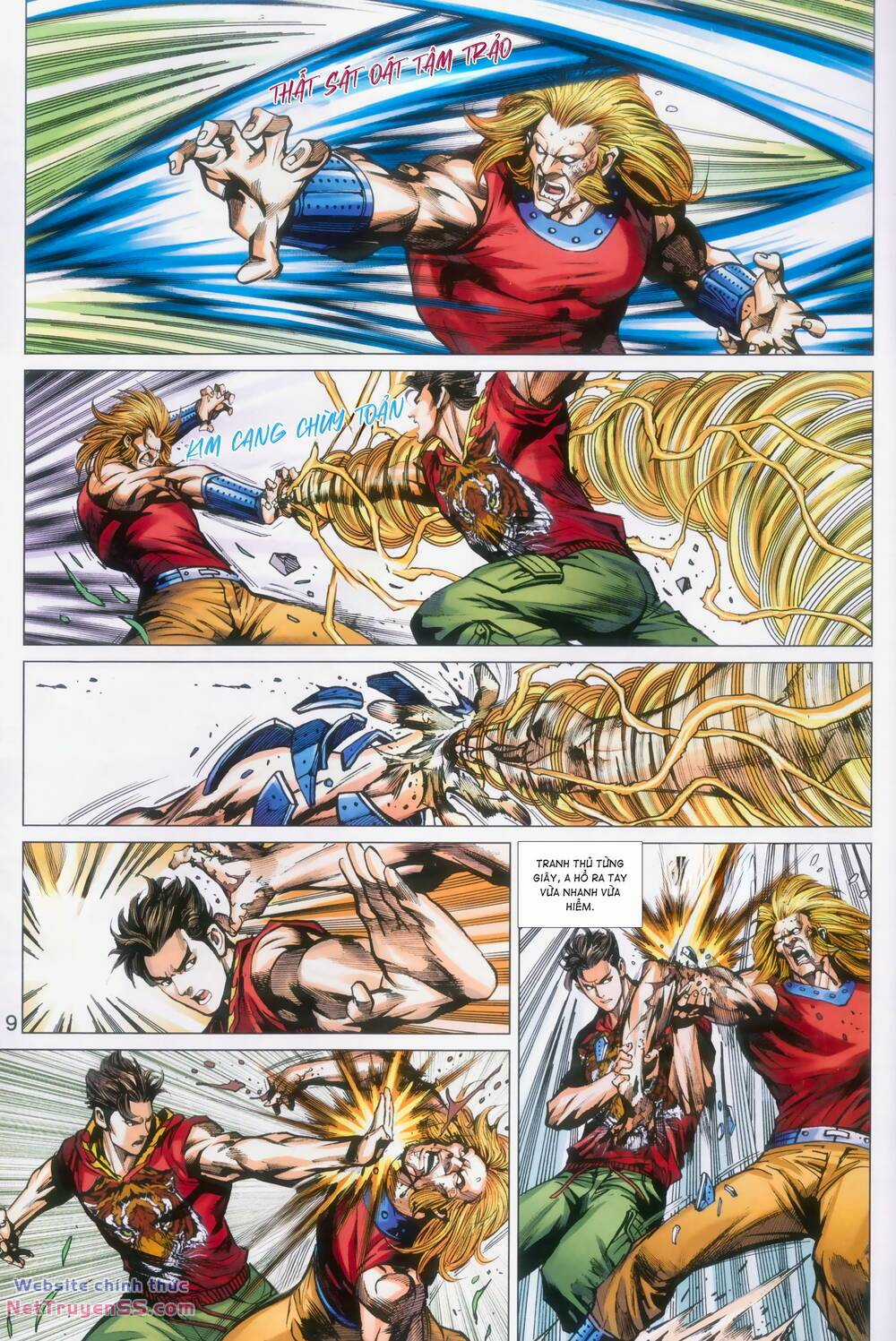 Long Hổ 5 Thế 3 Thế Cừu Chapter 97 trang 18