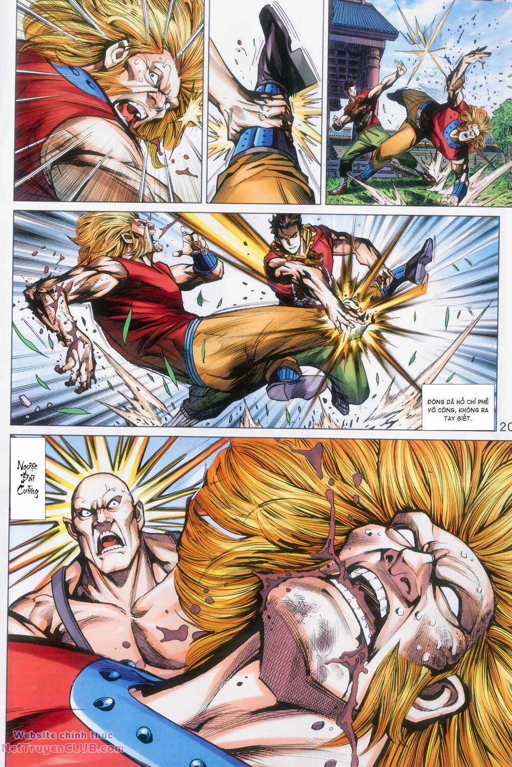 Long Hổ 5 Thế 3 Thế Cừu Chapter 97 trang 19