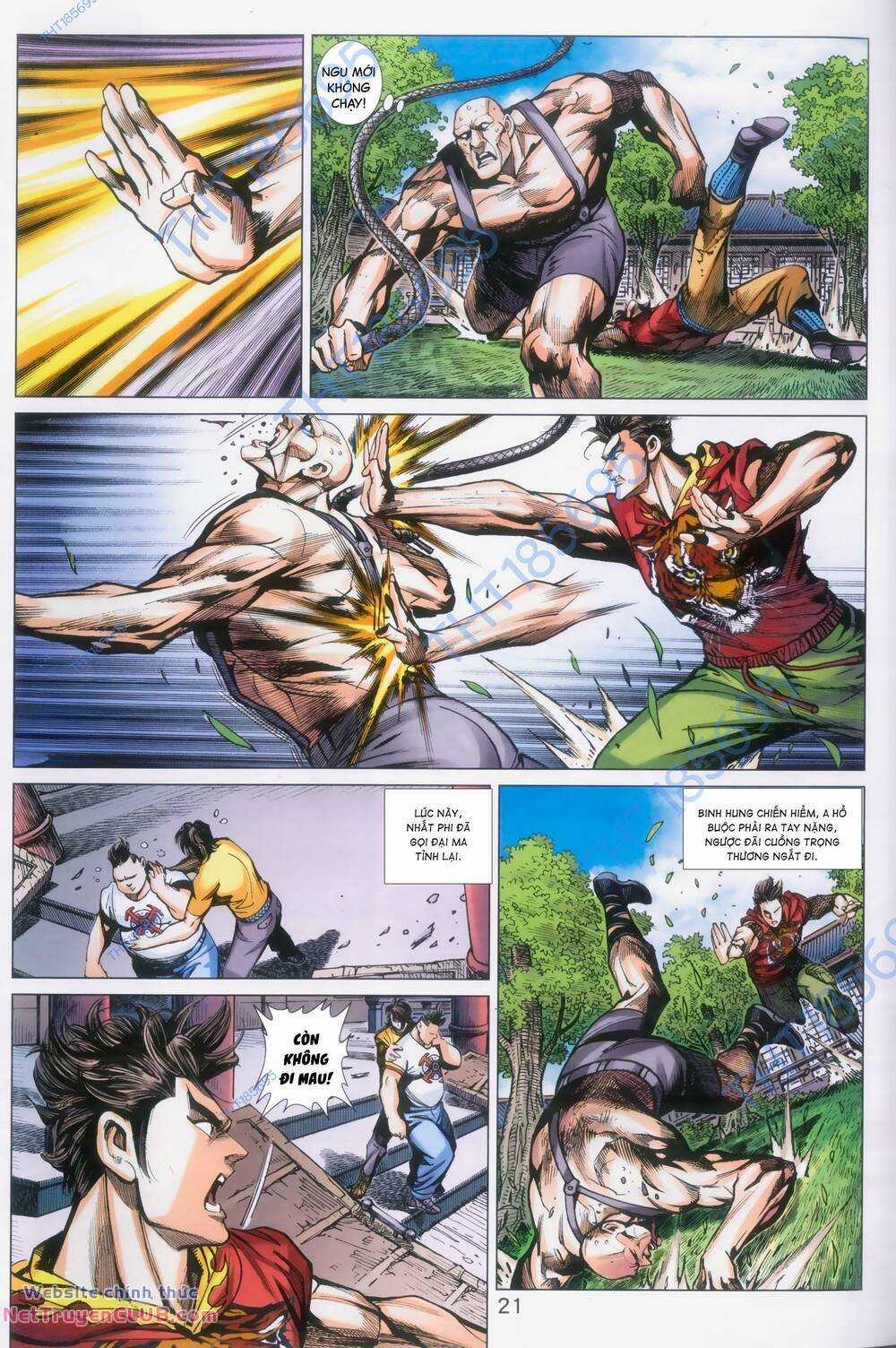 Long Hổ 5 Thế 3 Thế Cừu Chapter 97 trang 20