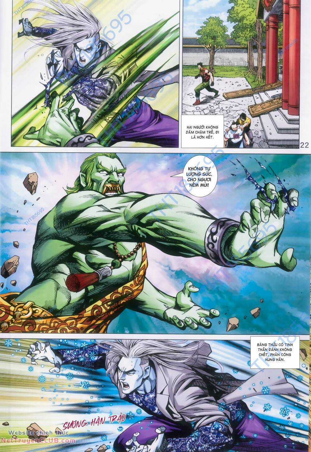 Long Hổ 5 Thế 3 Thế Cừu Chapter 97 trang 21