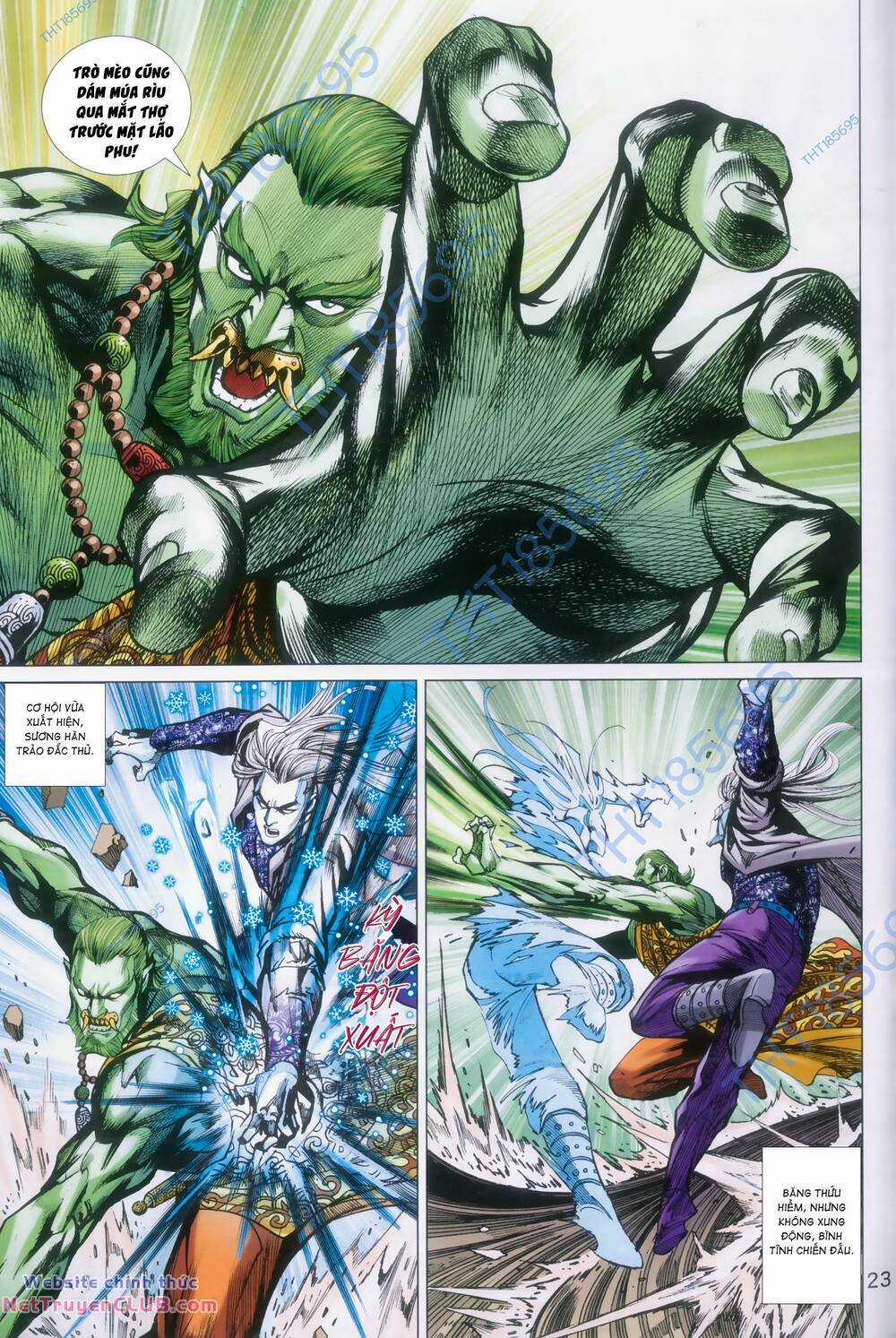 Long Hổ 5 Thế 3 Thế Cừu Chapter 97 trang 22