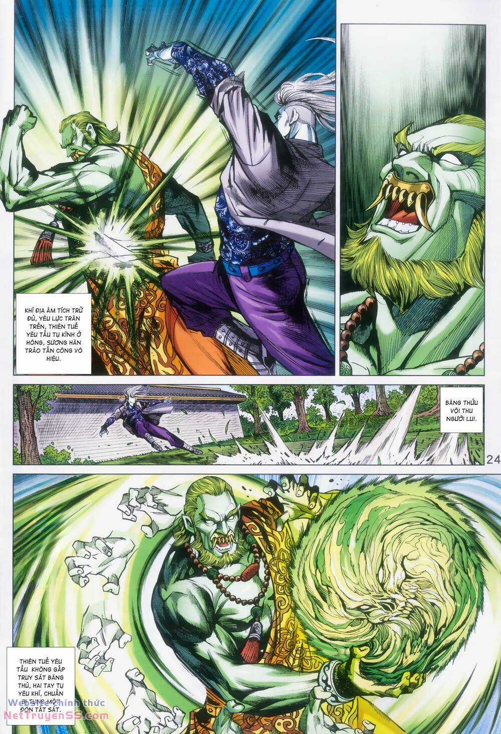 Long Hổ 5 Thế 3 Thế Cừu Chapter 97 trang 23