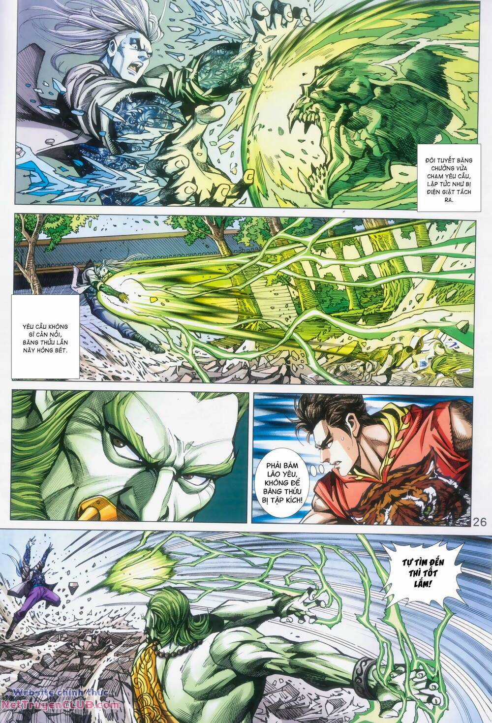 Long Hổ 5 Thế 3 Thế Cừu Chapter 97 trang 25