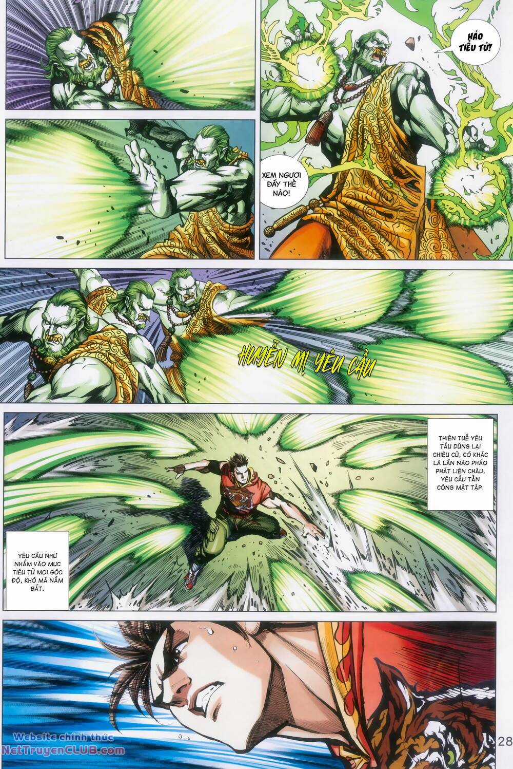 Long Hổ 5 Thế 3 Thế Cừu Chapter 97 trang 27