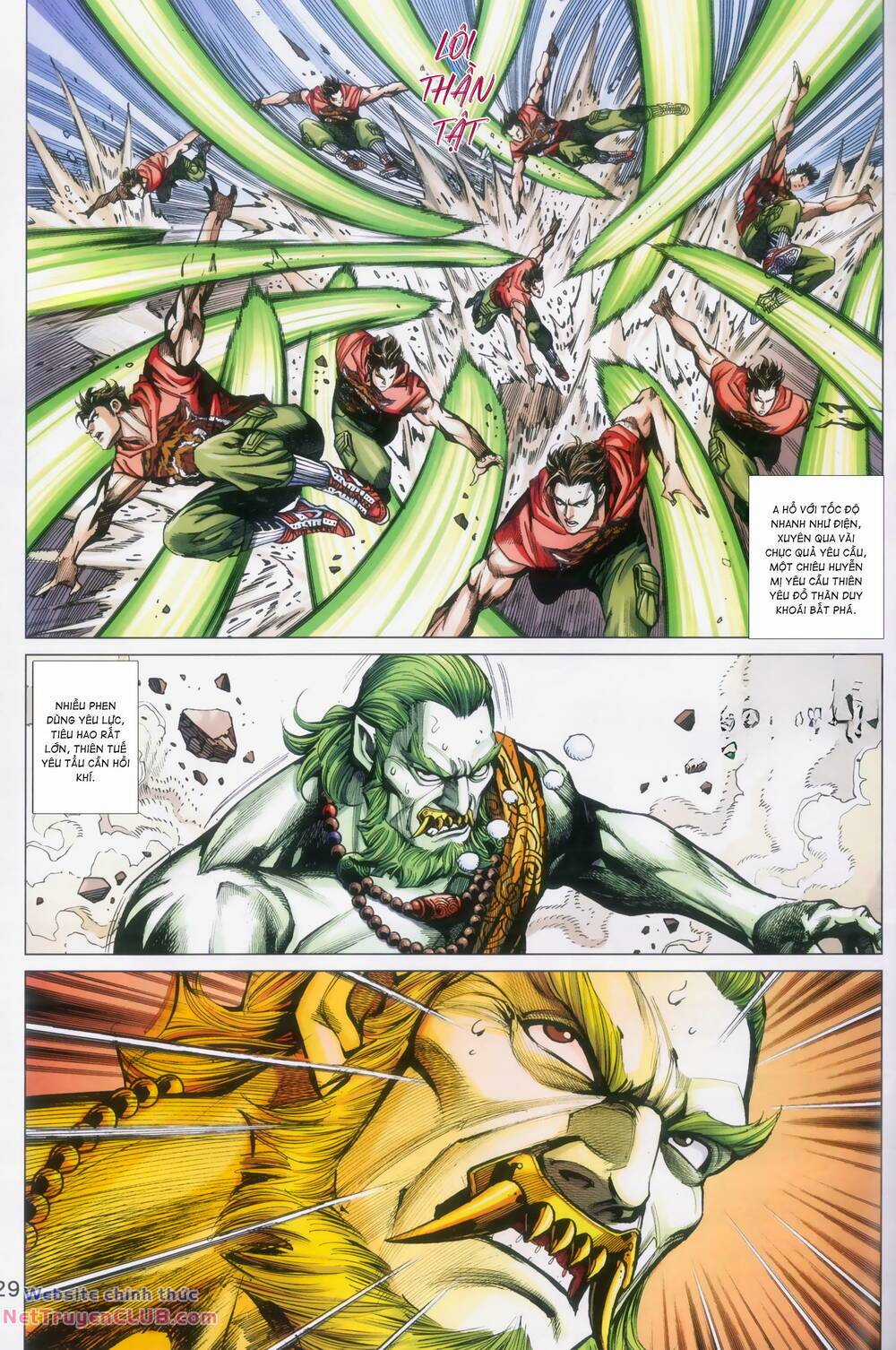 Long Hổ 5 Thế 3 Thế Cừu Chapter 97 trang 28