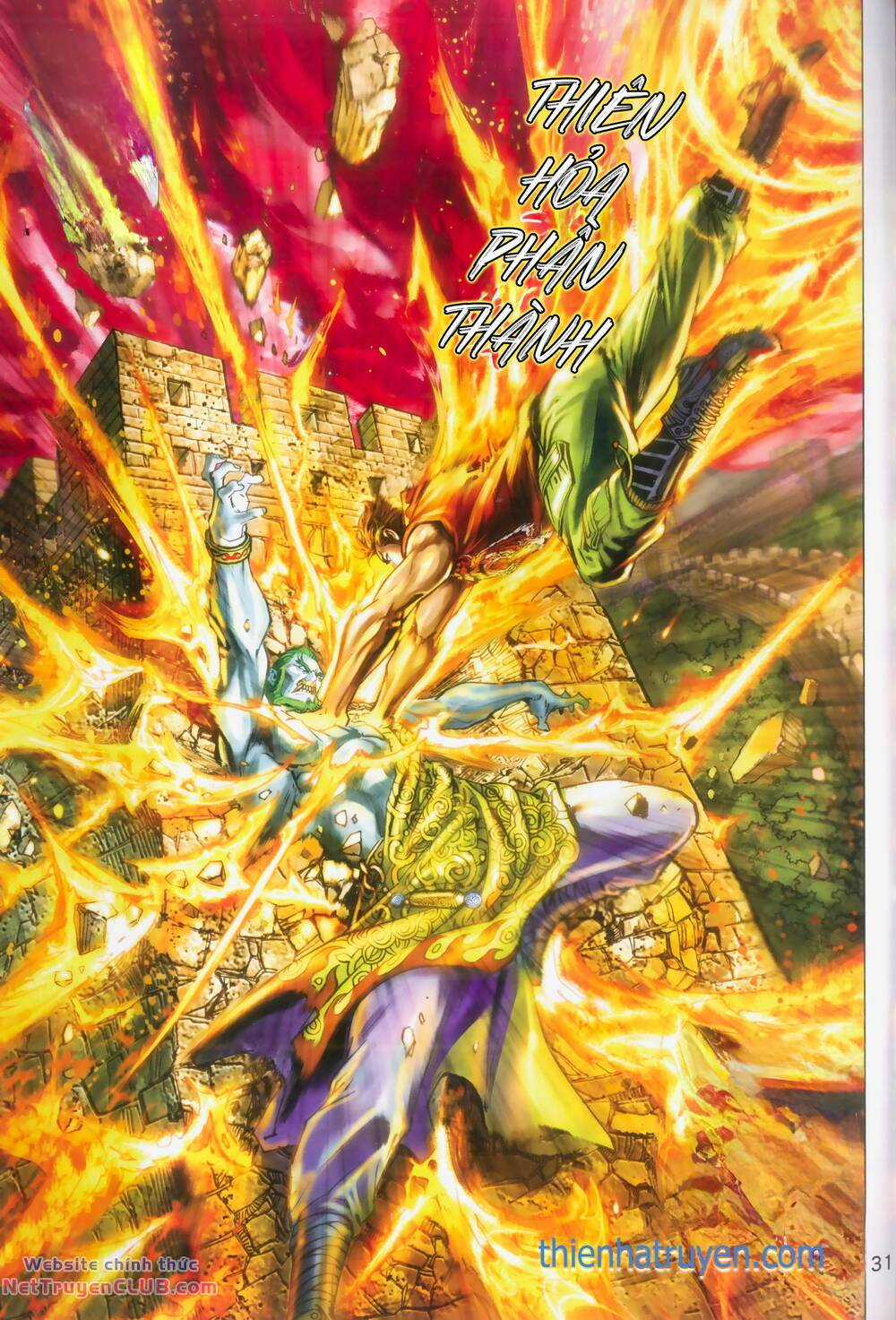 Long Hổ 5 Thế 3 Thế Cừu Chapter 97 trang 30