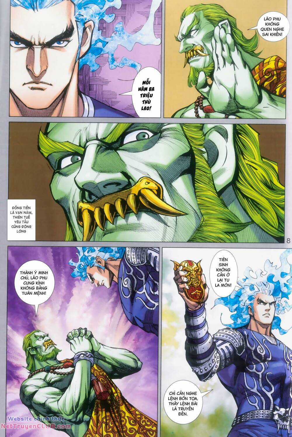 Long Hổ 5 Thế 3 Thế Cừu Chapter 97 trang 7