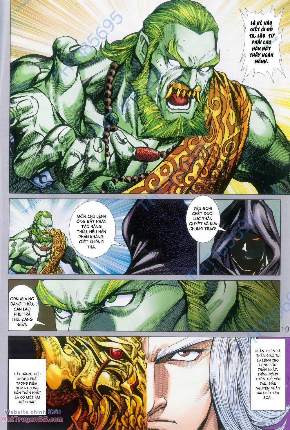 Long Hổ 5 Thế 3 Thế Cừu Chapter 97 trang 9