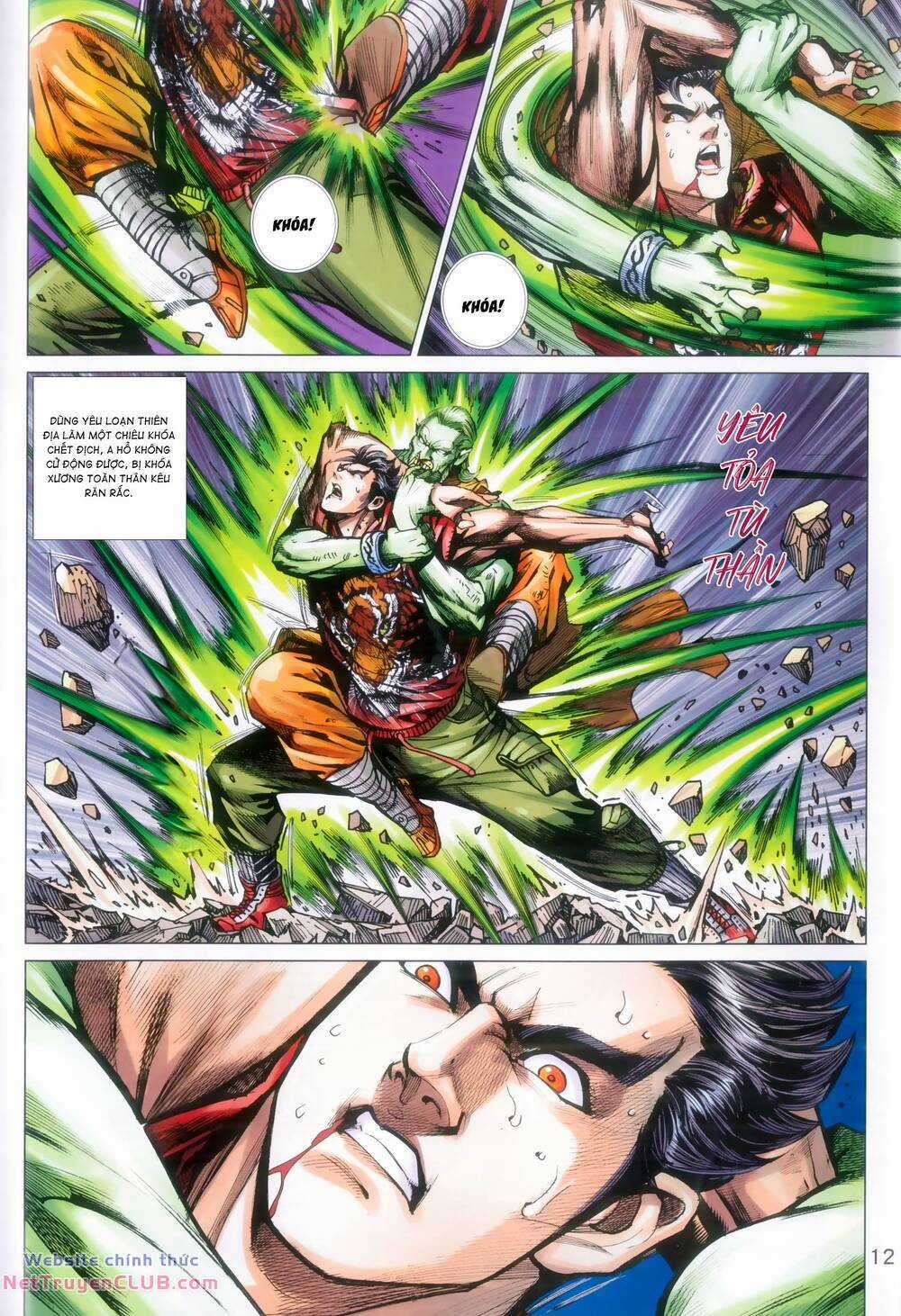 Long Hổ 5 Thế 3 Thế Cừu Chapter 98 trang 11