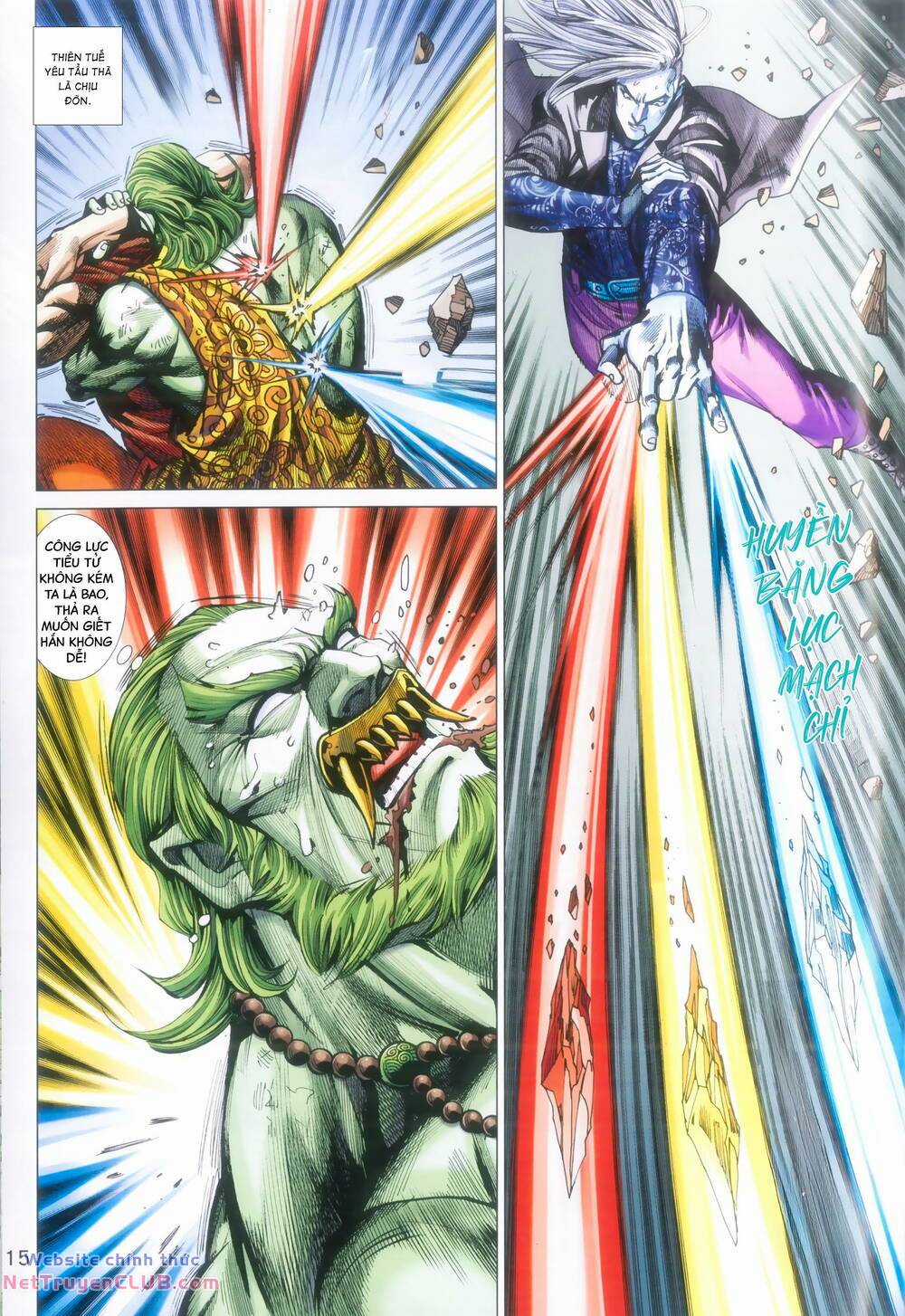 Long Hổ 5 Thế 3 Thế Cừu Chapter 98 trang 14