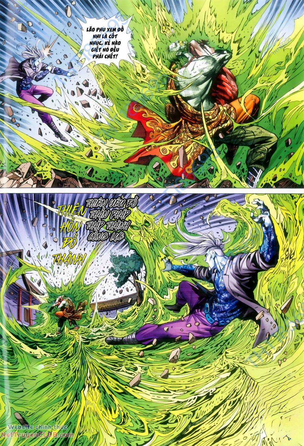 Long Hổ 5 Thế 3 Thế Cừu Chapter 98 trang 15