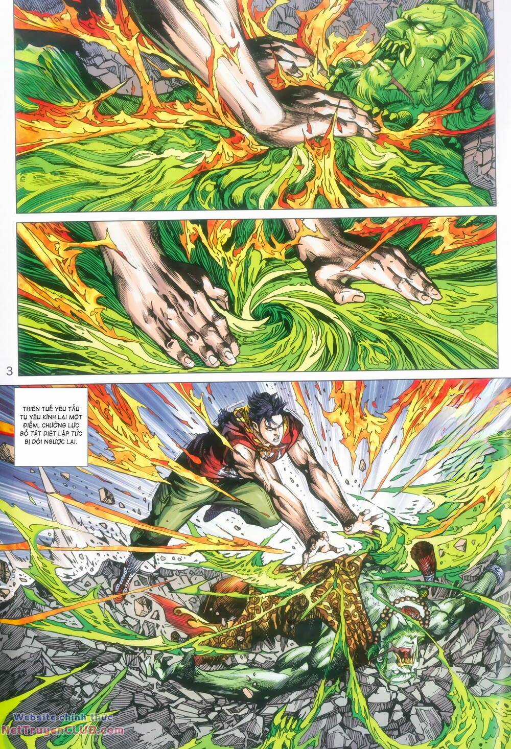 Long Hổ 5 Thế 3 Thế Cừu Chapter 98 trang 2