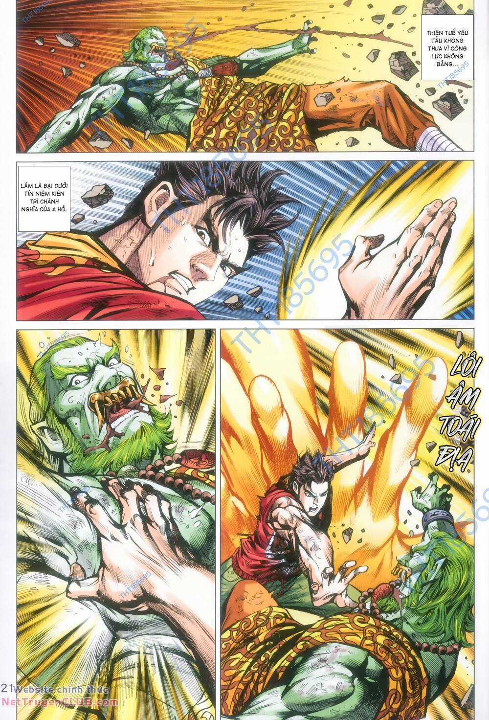 Long Hổ 5 Thế 3 Thế Cừu Chapter 98 trang 20