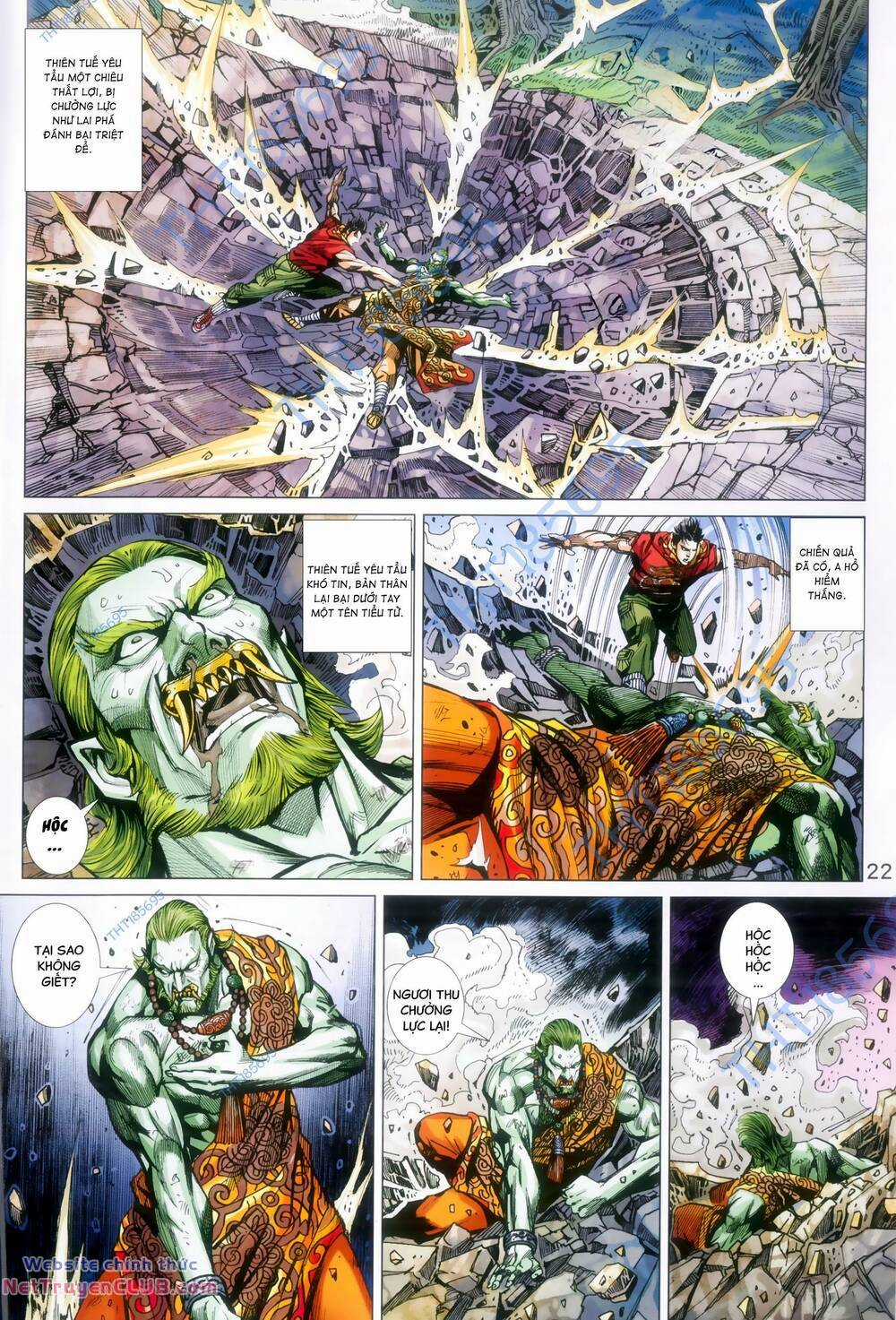 Long Hổ 5 Thế 3 Thế Cừu Chapter 98 trang 21