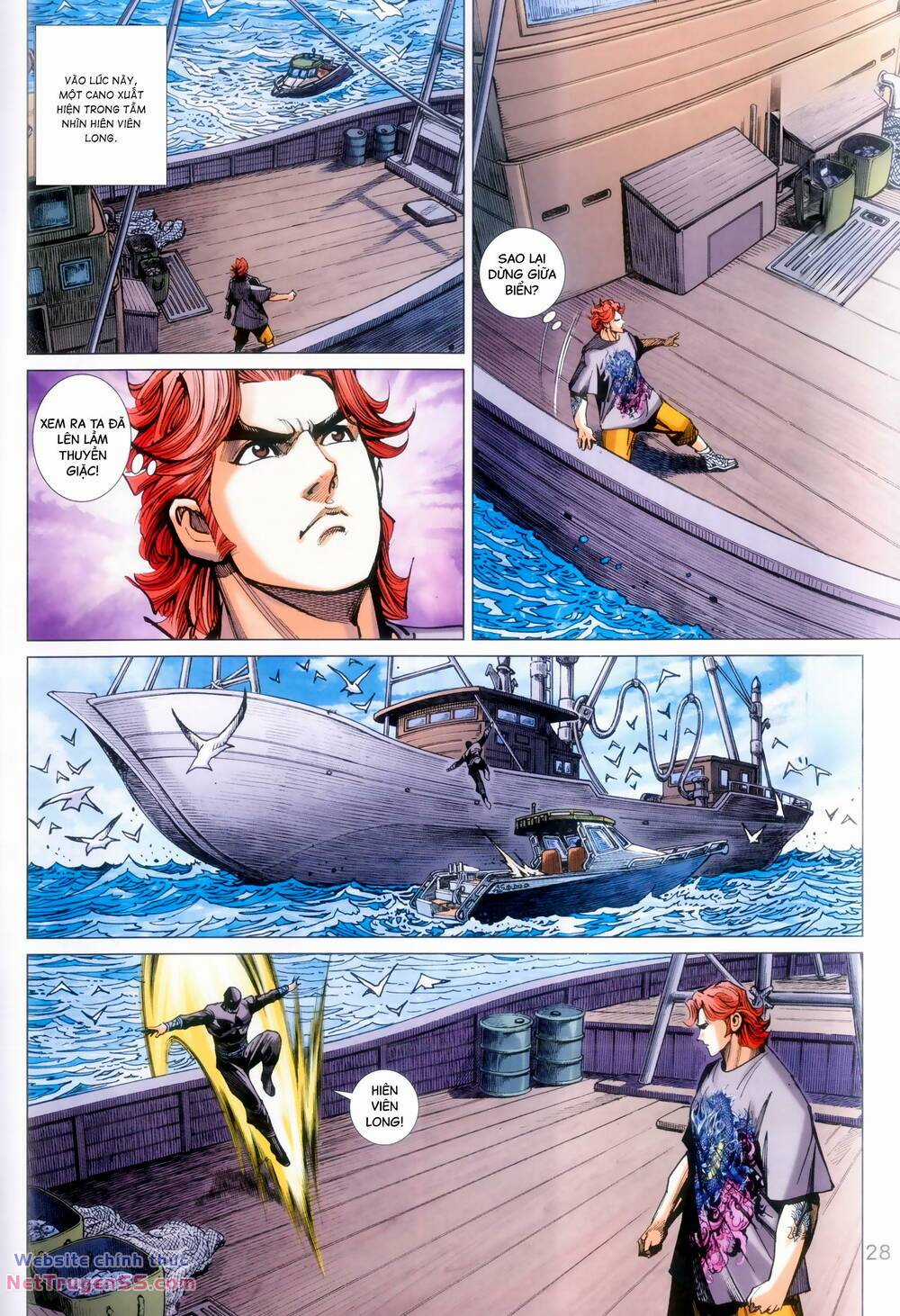 Long Hổ 5 Thế 3 Thế Cừu Chapter 98 trang 27