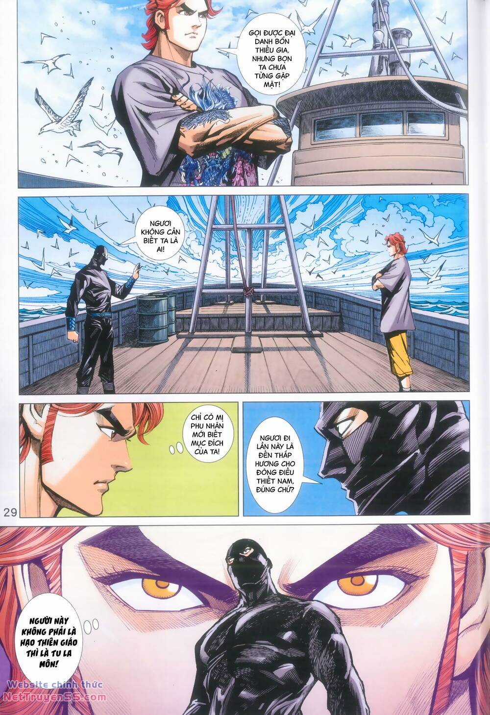 Long Hổ 5 Thế 3 Thế Cừu Chapter 98 trang 28