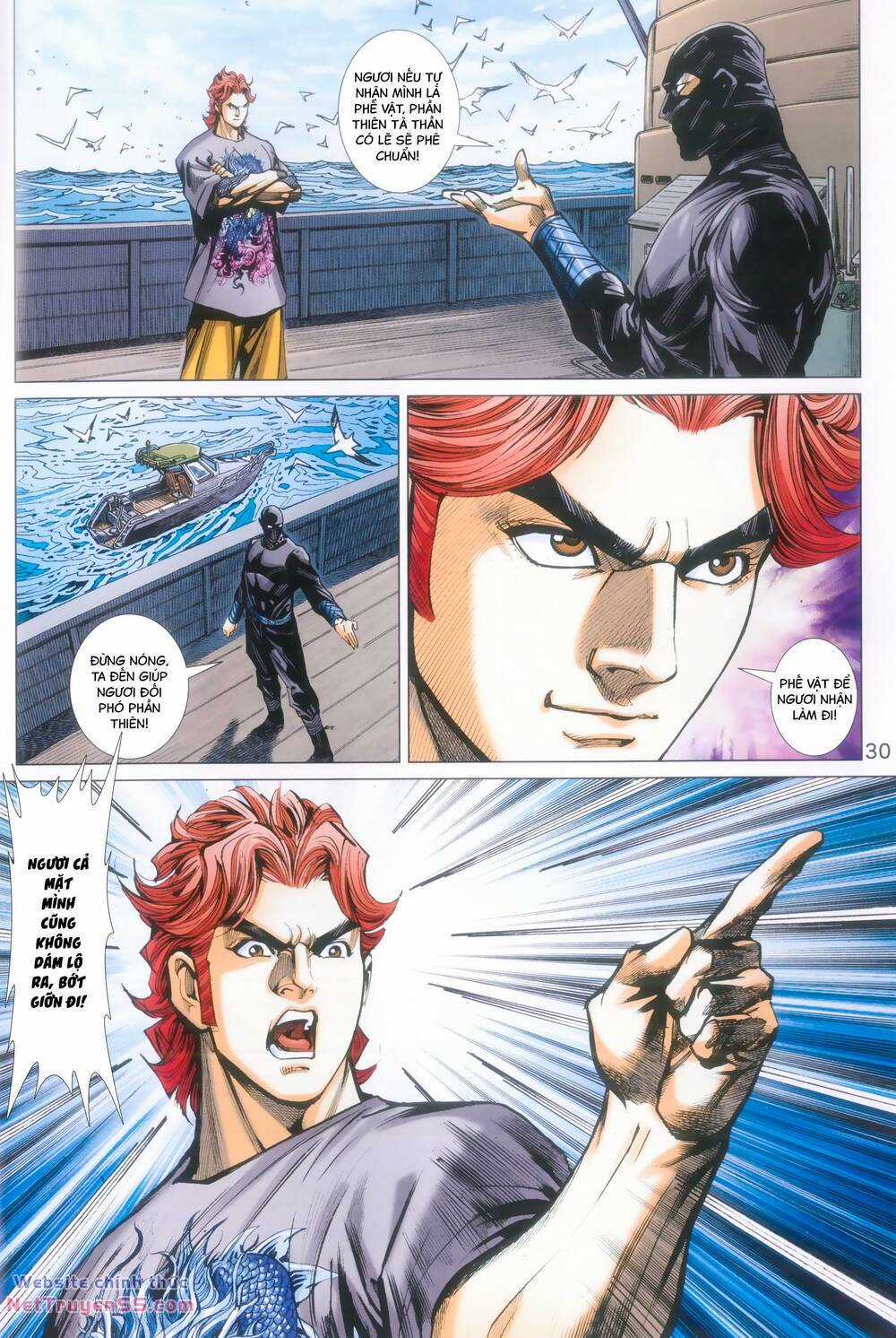 Long Hổ 5 Thế 3 Thế Cừu Chapter 98 trang 29