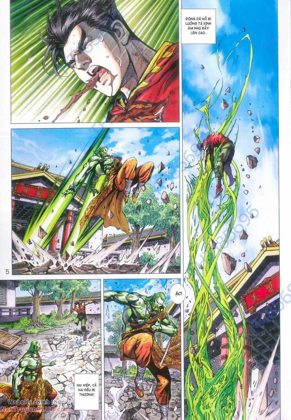 Long Hổ 5 Thế 3 Thế Cừu Chapter 98 trang 4